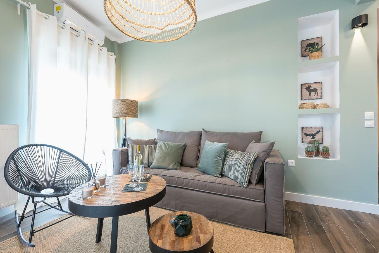 "Sunbow Olive"- Boutique Apartment In Dowtown Atena Exterior foto