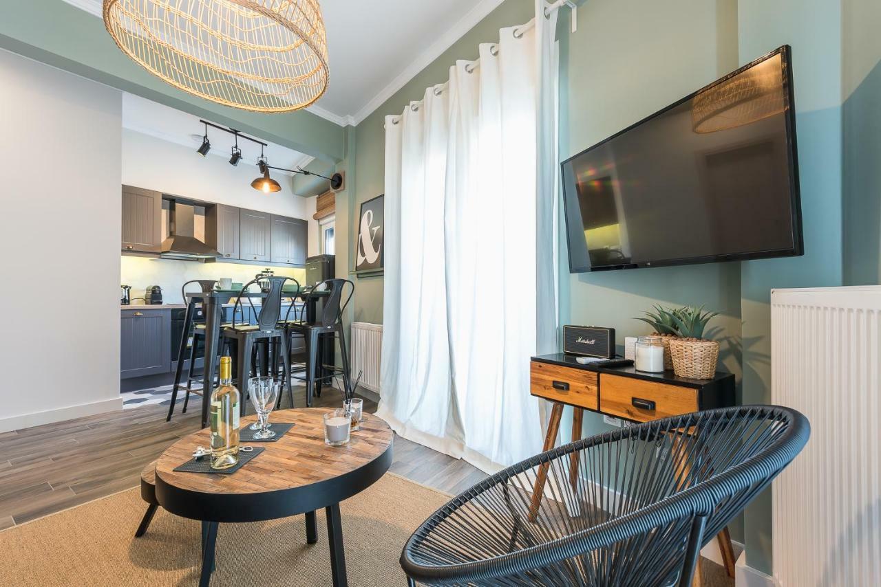 "Sunbow Olive"- Boutique Apartment In Dowtown Atena Exterior foto