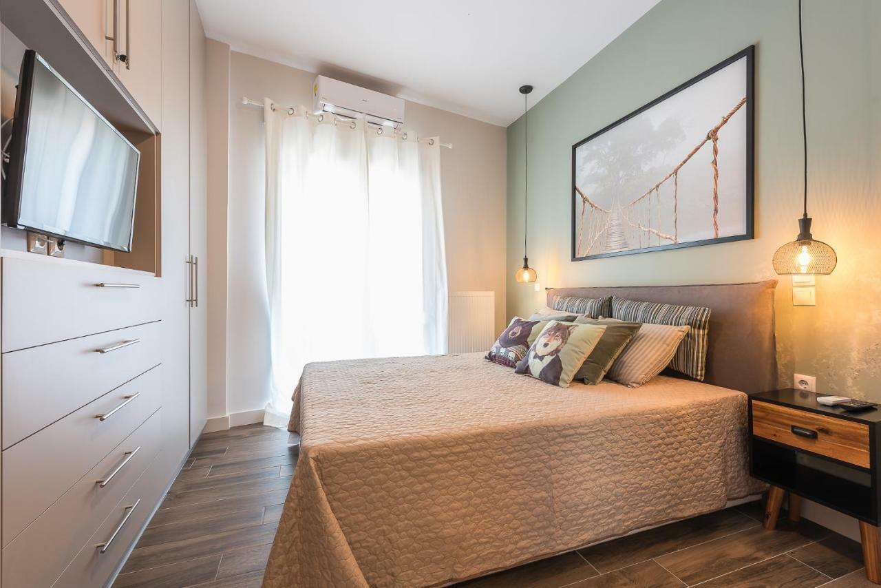 "Sunbow Olive"- Boutique Apartment In Dowtown Atena Exterior foto